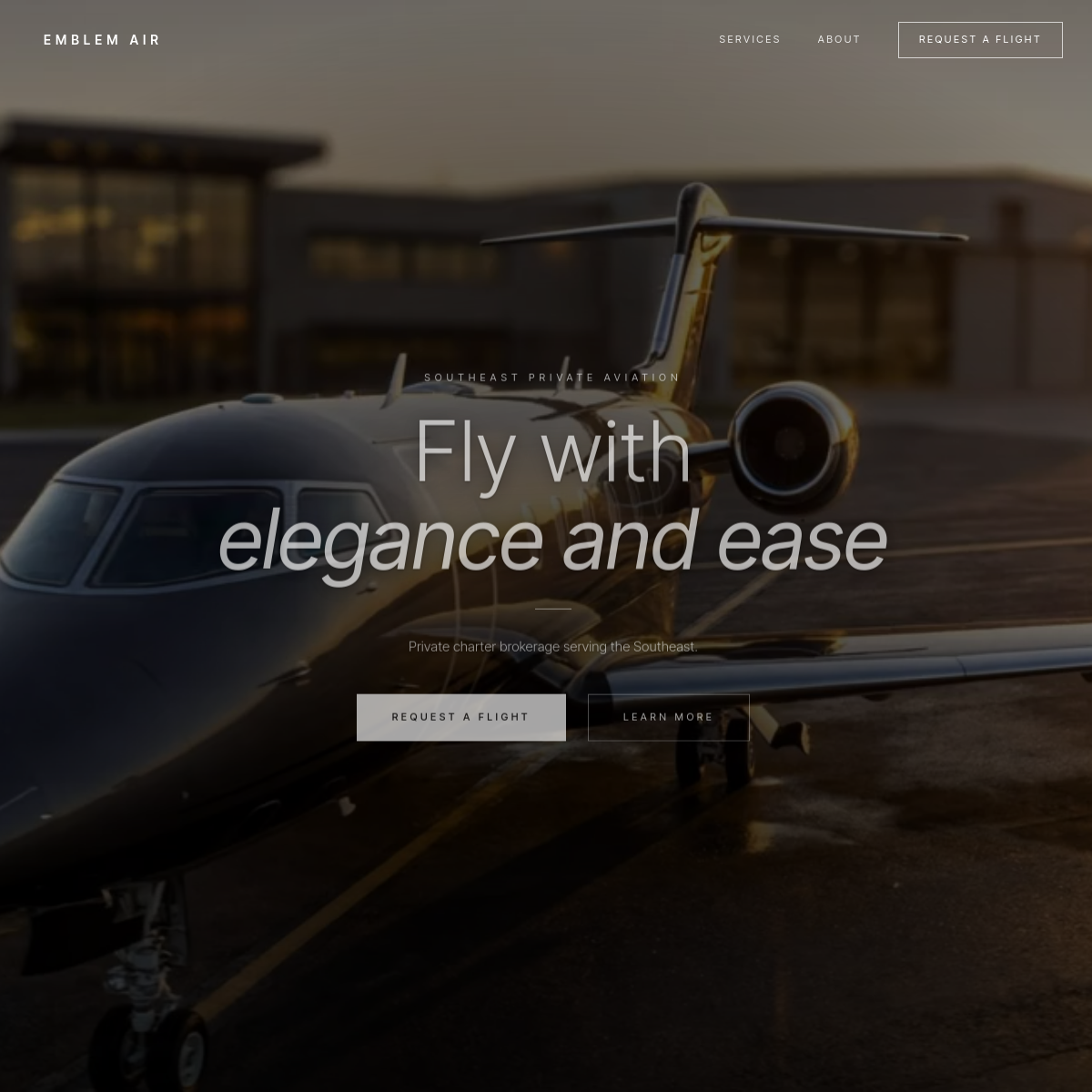 Emblem Air website